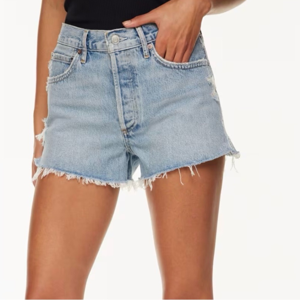 AGOLDE Parker Jean short